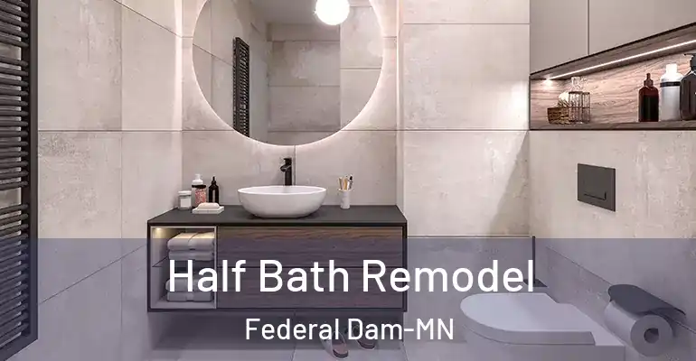 inner Bathroom imggen Half Bath Remodel Federal Dam-MN
